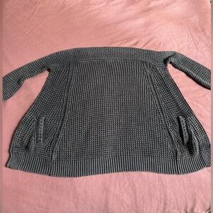 Alexander Wang Organic Knit Sweater Shawl Shrug